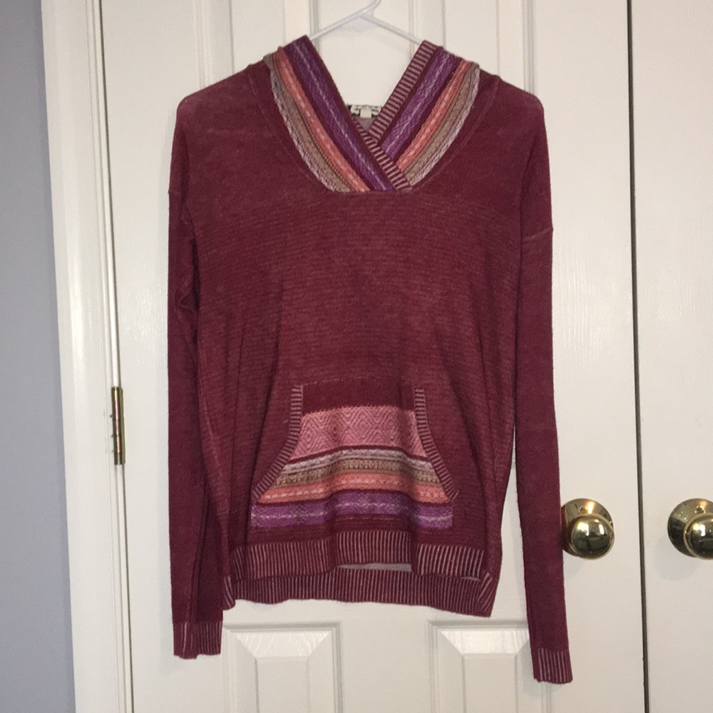 Hooded sweater